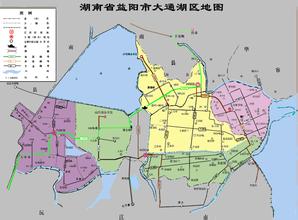 大通湖地图图片
